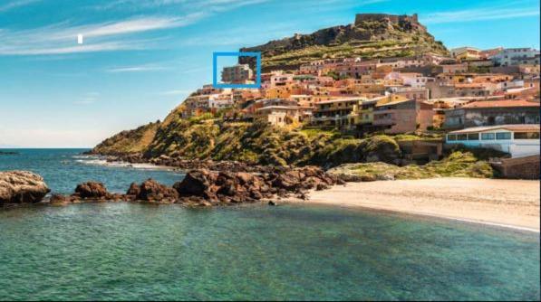Ferienwohnung La Bella Vista Castelsardo Exterior foto